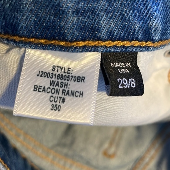 Veronica Beard Benzi Mid-Rise Girlfriend Jeans Women’s Size 29 Beacon Ranch - Picture 10 of 10